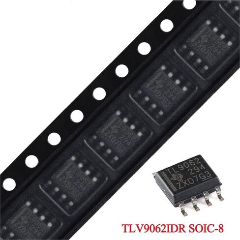 TLV9062 TL9062 TLV9062IDR SOIC-8 Operational Amplifier Chip IC Integrated Circuit 10Pcs in Kuwait