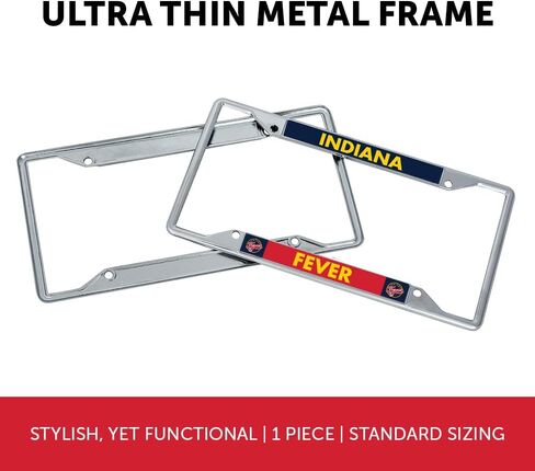 Desert Cactus Indiana Fever Car Accessories WNBA Basketball Team Metal License Plate Frame and Tag Holder for Front or Rear of Car (Team Name Frame) in Saudi Arabia