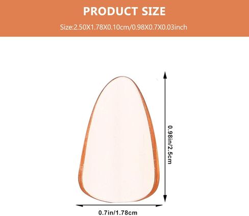 5pcs Large Guzheng Finger Picks Orange Tips Guzheng Accessories for String Protection and Practice for Adult Players in Kuwait