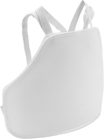 Fabater Fencing Chest Guard, High Strength Plastic Chest Protector for Men, Breast Protectors with Ergonomic Cushioning Design for Foil Epee, Saber, Fencers (XS) in Saudi Arabia
