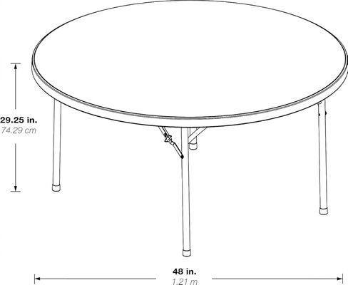 Pack 3! 4' Folding Table Round Folding Table 48 Inch Kitchen Table Foldable Table Folding Desk Folding Card Tables For Adults Round Card Table 4 Foot Folding Tables Portable Bar Table For Party in Kuwait