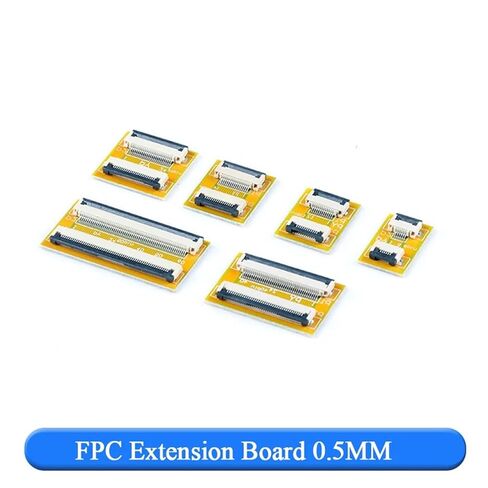 2PCS FPC FFC Flexible Flat Cable Extension Board 0.5MM/1.0MM Pitch 6 8 10 12 14 20 30 40 50 PIN Connector(1.0MM,10P) in Kuwait