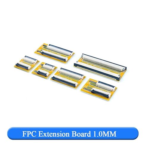 2PCS FPC FFC Flexible Flat Cable Extension Board 0.5MM/1.0MM Pitch 6 8 10 12 14 20 30 40 50 PIN Connector(1.0MM,10P) in Kuwait
