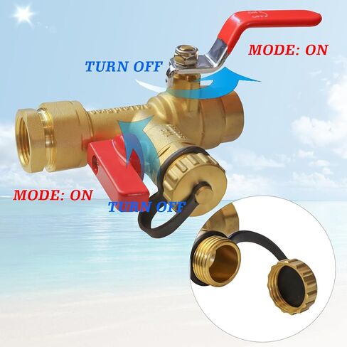 Xiny Tool 3/4 بوصة IPS عازل سخان مياه بدون خزان خدمة مجموعة صمامات مع صمام تخفيف الضغط، نحاس نظيف in Kuwait