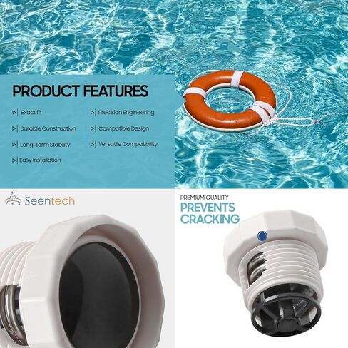 Seentech 9-100-9002 Pressure Relief Valve Replacement Kit Compatible with Polaris 180, 280, 380 Pool Cleaners – Automatic Pool Cleaner Pressure Relief Valve Repair Kit in Saudi Arabia