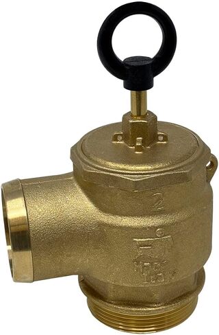 Brass Pressure Relief Valve, 300 CFM, 2" Diameter, Fully Adjustable, Non-Code (1050-0000 RIV) in Saudi Arabia
