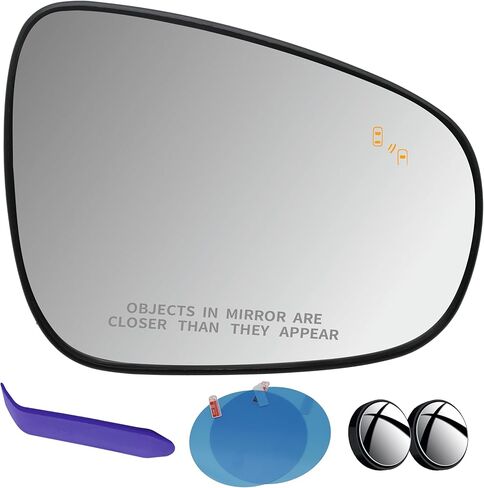 EAP Side Passenger Side Mirror Glass متوافق مع Lexus ES300H ES350 2013-2018 ، IS250 IS350 2015-2020 ، CT200H 2011-2017 ، GS350 2013-2020 ، LS460 2013-2017 ، RC300 RC350 2015-2019 ، HeaDed in Kuwait