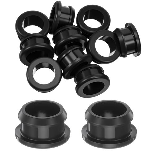 Rubber Grommets 10 PCS 3/4″ Drill Hole, 5/8″ ID Silicone Rubber Top Hat Grommets Waterproof for Wiring Automotive Firewall Hole Plug Wire Cable Protector Gasket for Tubing in Hydroponic Irrigation in Kuwait