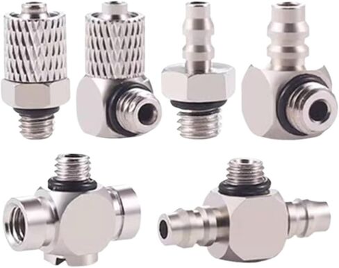 1pcs Miniature Fittings M M-3AU-2 M-3AU-3 M-3AU-4 M-3AU-5 M-3AU-6 M-5AU-2 M-5AU-3 M-5AU-4 M-5AU-6 M-3ALU-2 M-3ALU-3/4 M-5ALU-2/3/4/6(M-3AU-6) in Saudi Arabia
