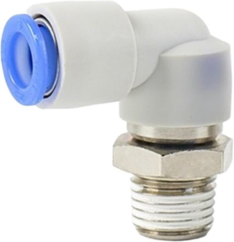 1pcs Rotary One-touch Fittings Male Elbow KS KSL KSL04 KSL06 KSL08 KSL10 KSL04/06/08/10-M5/M6/01S/02S/03S/04S(KSL06-02S) in Saudi Arabia