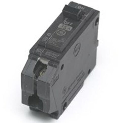GE Distribution THHQL1115 Q-Line Molded Case Circuit Breaker 15 Amp 120/240 Volt AC 1-Pole Plug-In Mount in Saudi Arabia