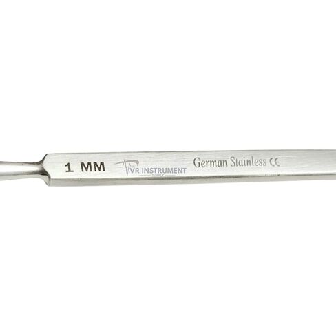 ENT Dermatology Fox Dermal Curettes 1 mm Surgical MedicaI Instruments 5.5" in Kuwait