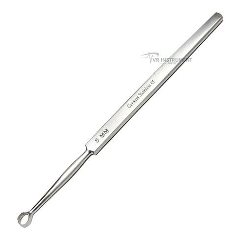 R Instrument Supply ENT Dermatology Fox Dermal Curettes 5 MM Surgical MedicaI Instruments 5.5" in Kuwait