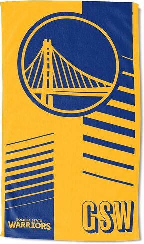 منشفة شاطئ من الألياف الدقيقة كبيرة الحجم من Northwest NBA Golden State Warriors، 40 × 72 بوصة - سريعة الجفاف، مقاومة للرمال، خفيفة الوزن، عالية الامتصاص، تصميم مرتفع in Saudi Arabia