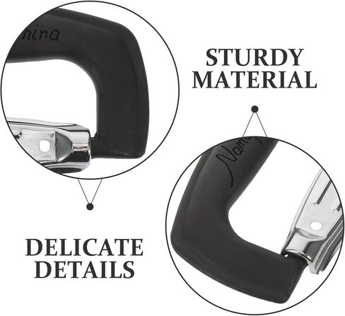 Baluue 2pcs Plastic Luggage Handle Replacement for Violin Case Carry Handle for Musical Instrument Boxes Violin Case Accessories with Mounting Screws in Saudi Arabia