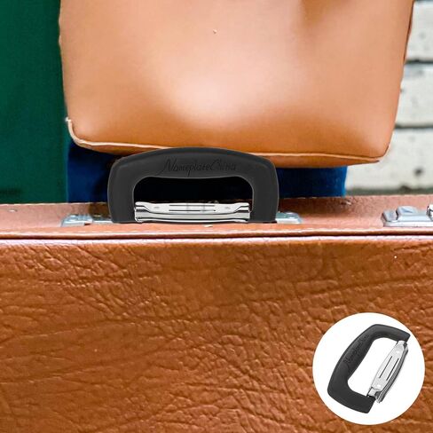 Baluue 2pcs Plastic Luggage Handle Replacement for Violin Case Carry Handle for Musical Instrument Boxes Violin Case Accessories with Mounting Screws in Saudi Arabia