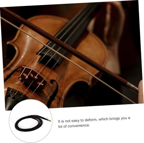 3pcs Bundles Hair for Bow Accessories String Parts for Students Beginners for Musicians Smooth Delicate Touch in Saudi Arabia