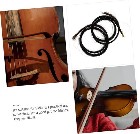 3pcs Bundles Hair for Bow Accessories String Parts for Students Beginners for Musicians Smooth Delicate Touch in Saudi Arabia