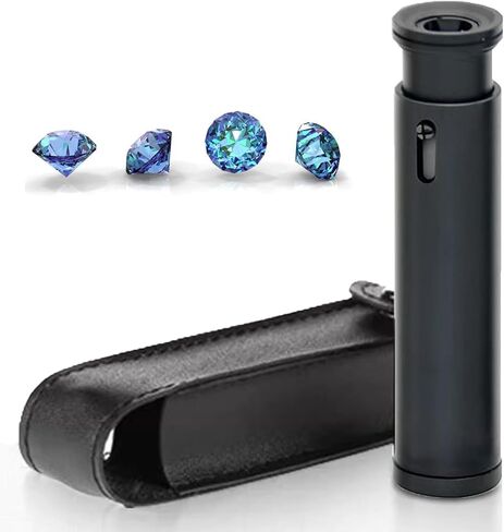 Full Spectrum Prism Spectrometer, Gem Prism Spectroscope, Adjustable Focus, High-Definition Prism Imaging, Easy to Carry, for Quick Identification Gemstone in Saudi Arabia