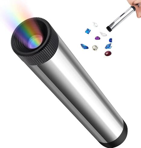 منظار حيود محمول باليد، مطياف الأحجار الكريمة بحجم الجيب، عدسة عينية 8 مم ونطاق 400-700 نانومتر، لاختبارات الأحجار الكريمة، والتحف، والمجوهرات، والمعارض، وتحديد الأحجار الكريمة in Kuwait