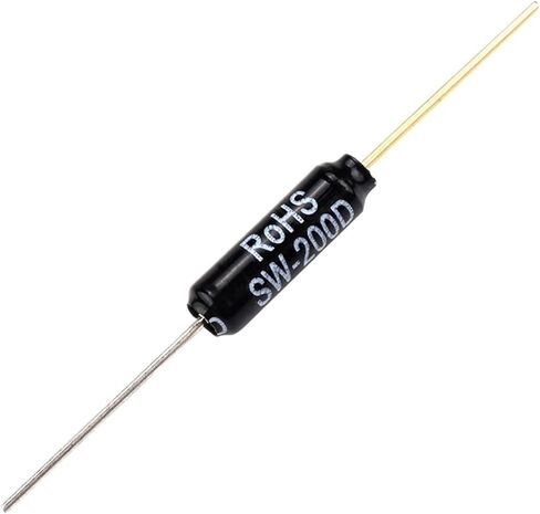 10PCS SW-200D Vibration Switch Ball Switch Tilt Switch Double Bead Angle Sensor in Saudi Arabia