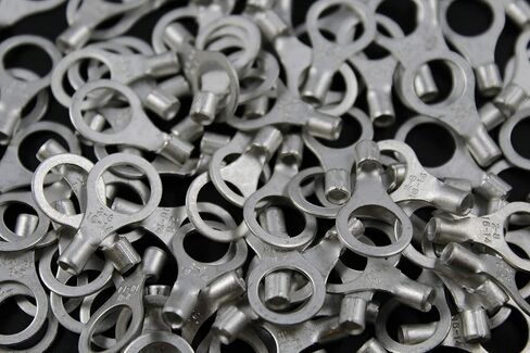 14-16 Gauge 100 PK Uninsulated/Non Insulated Ring 5/16 Terminal Connector URB516 in Kuwait