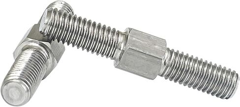 Double End Threaded Screw Rod M4 Left and Right Thread Double End Thread Rod 304 Stainless Steel Positive and Negative Thread Bar Stud Bolts Screw(M4x60mm-2pcs) in Saudi Arabia