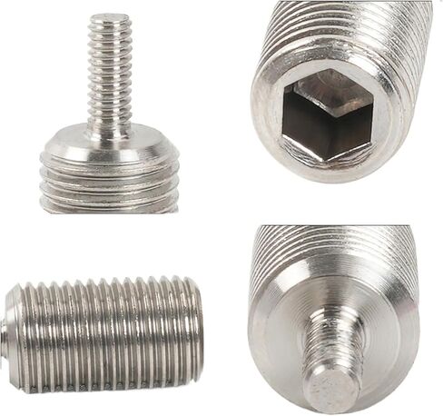 Double End Threaded Screw Rod Gear Shifter Adapter Iron Metal M12x1.25 Gear Shifter Adapter Screw in Saudi Arabia