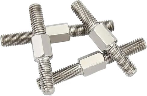 Double End Threaded Screw Rod M14 Left and Right Thread Double End Thread Rod Positive and Negative Thread Bar Stud Bolts Screw 304 Stainless Steel(M14x70mm-1pcs) in Saudi Arabia