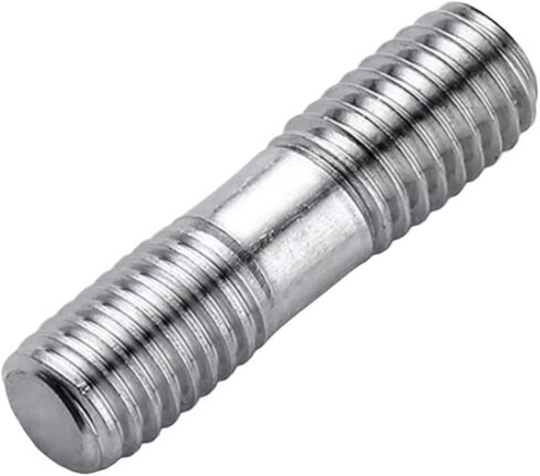 Double End Threaded Screw Rod M3 M4 M5 M6 M8 M10 M12 304 Stainless Steel Double End Thread Rod Double End Bolts Stud Bolt Tooth Stick Dual Head Thread Bar(M10-1PCS,70mm) in Saudi Arabia