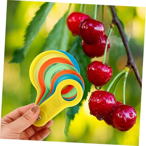 2 Sets High Precision Fruit Measuring Rings with Gauges for Pears and Other Fruits for Consistent Grading and Easy Measurement in Saudi Arabia