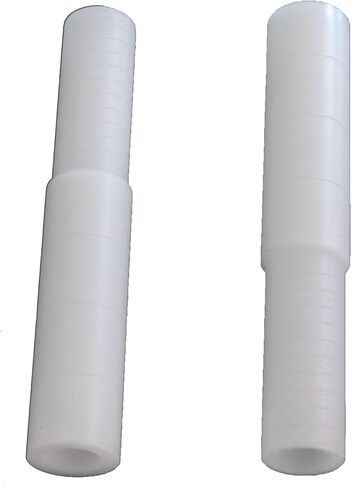 2PCS Golf Club Shaft Extensions Putter Shaft Extension Shaft Extensions for Golf Clubs White 0.5225 "Putter Extension for Iron/Wood Golf Repairs in Saudi Arabia
