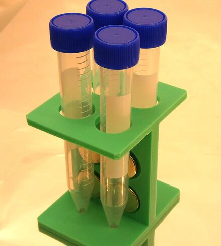 Magnetic Beads Separation Stand, Lab Rack for 10 or 15 ml Tubes. DNA RNA Protein Purification in Kuwait