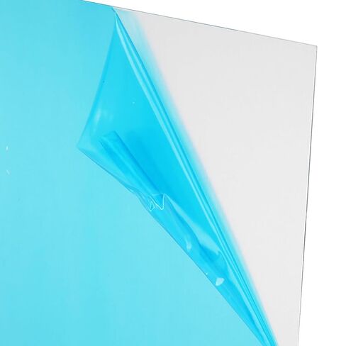 10 Pack Aluminum Sheet Metal, 12 x 12 x 0.02 Inch, 6061 Grade with Protective Film, Aluminum Plate for Industry Crafting in Kuwait