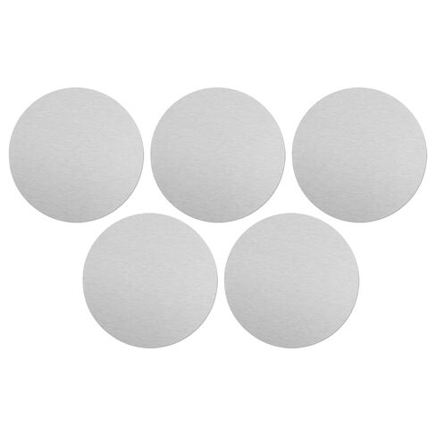 Aluminum Discs, 3" (80mm) Diameter 20 Gauge (0.8mm) Thickness Round 6061 Aluminum Metal Sheets & Circles for Crafts, Metal Stamping, DIY, Jewelry Making (5 Pac) in Kuwait