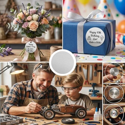 Aluminum Discs, 3" (80mm) Diameter 20 Gauge (0.8mm) Thickness Round 6061 Aluminum Metal Sheets & Circles for Crafts, Metal Stamping, DIY, Jewelry Making (5 Pac) in Kuwait