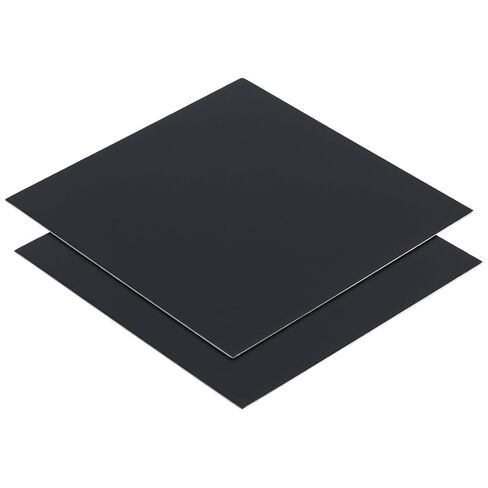 4 Pack Anodized Aluminum Sheets, 4.5 x 4.5 x 1/32 Inch Black Aluminum Engraving Blanks for Engraving, Crafting, Home Decoration in Saudi Arabia