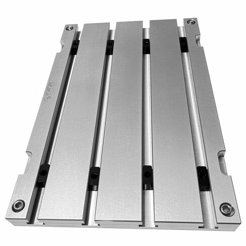 12" x 8" x 0.8" Aluminum T-Slot Plate, T-Slotted Fixture Table in Saudi Arabia