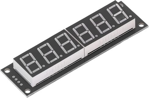 2 قطعة وحدة عرض أنبوب الرقمية LED 6 أرقام 7 قطعة وحدة عرض 0.56in TM1637 محرك رقاقة الأحمر ملحق in Saudi Arabia