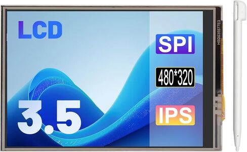 3.5" TFT LCD Touch Screen SPI Display 480x320 with Touch Pen – Compatible with RPi B, B+, 2B, 3B, 3B+,4B, 5 in Kuwait