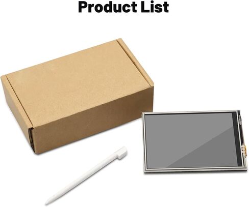 3.5" TFT LCD Touch Screen SPI Display 480x320 with Touch Pen – Compatible with RPi B, B+, 2B, 3B, 3B+,4B, 5 in Kuwait