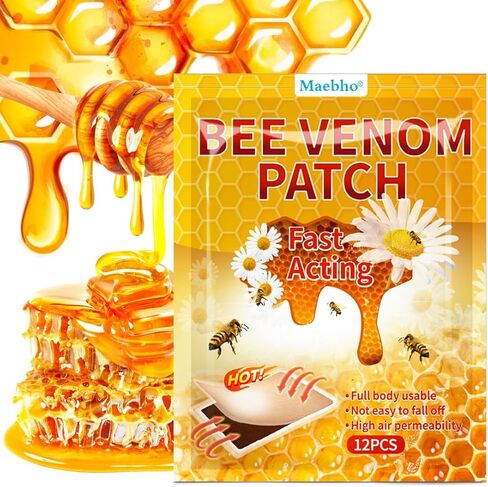 60 قطعة من رقعات تسخين سم النحل للركبة، 5 عبوات من رقعات تسخين لاصقة للظهر والرقبة والكتف in Kuwait