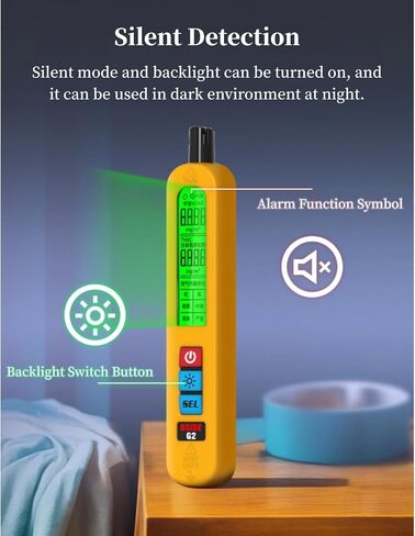 Handheld Air Quality Detector, Portable TVOC HCHO Tester with a Large Screen Display, Home Indicator Data Monitor, Sensitive Semiconductor Sensor in Saudi Arabia