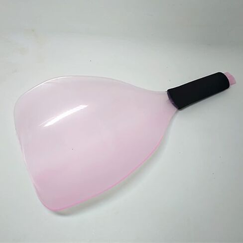 3 Pcs Barber Salon Face Shield,Plastic Hairdressing Shield with Sponge Handle Reusable Hairspray Protector for Hairstylist Essentials Hairdressing Haircut Makeup Eyes Protect(COLOR:pink) in Saudi Arabia