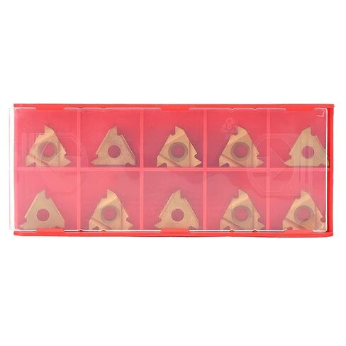 Carbide Turning Inserts 10 Pack Premium Durability High Hardness Steel Cast Iron Stainless Steel Aluminum CNC Lathe Tool Replacement in Saudi Arabia