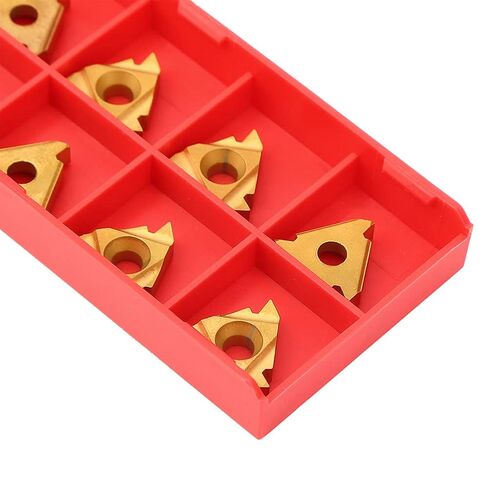 Carbide Turning Inserts 10 Pack Premium Durability High Hardness Steel Cast Iron Stainless Steel Aluminum CNC Lathe Tool Replacement in Saudi Arabia