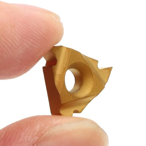 Carbide Turning Inserts 10 Pack Premium Durability High Hardness Steel Cast Iron Stainless Steel Aluminum CNC Lathe Tool Replacement in Saudi Arabia