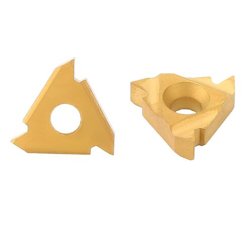 Carbide Turning Inserts 10 Pack Premium Durability High Hardness Steel Cast Iron Stainless Steel Aluminum CNC Lathe Tool Replacement in Saudi Arabia
