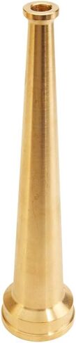 Brass 1 1/2" Smooth Bore Fire Nozzle (NH) in Kuwait