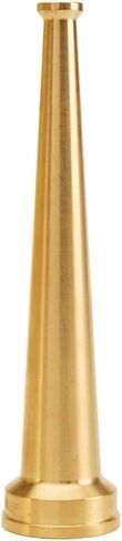 Brass 1 1/2" Smooth Bore Fire Nozzle (NH) in Kuwait